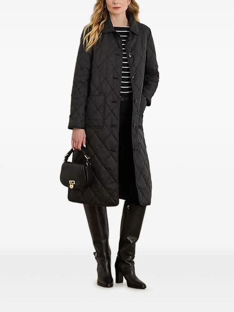 Lauren Ralph Lauren quilted button-front coat - Black - zdjęcie produktu nr 1