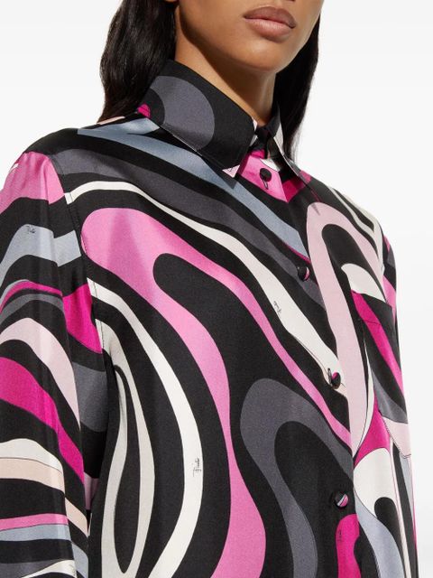PUCCI Marmo-print shirt - Black - zdjęcie produktu nr 2