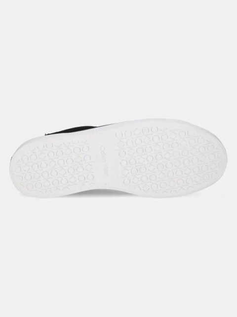 Calvin Klein sneakersy VULC LACE UP - JACQ damskie kolor czarny HW0HW02412