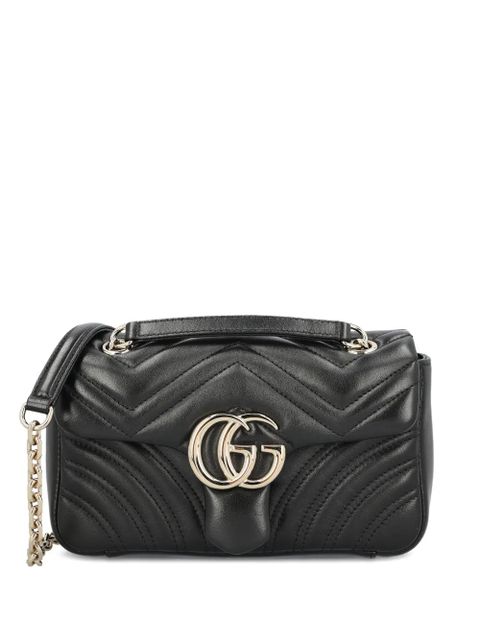Gucci small GG Marmont shoulder bag - Black - zdjęcie produktu nr 1