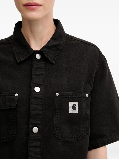 Carhartt WIP short-sleeve pocket shirt - Black