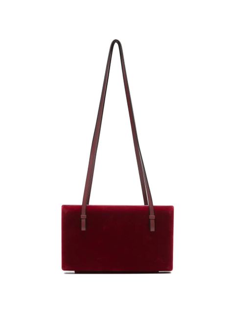TOTEME cocktail velvet shoulder bag - Red - zdjęcie produktu nr 1