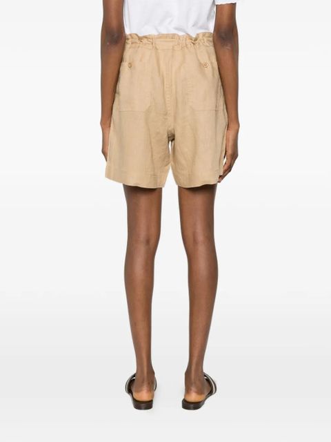 Lauren Ralph Lauren drawstring-waist patch-pocket shorts - Neutrals