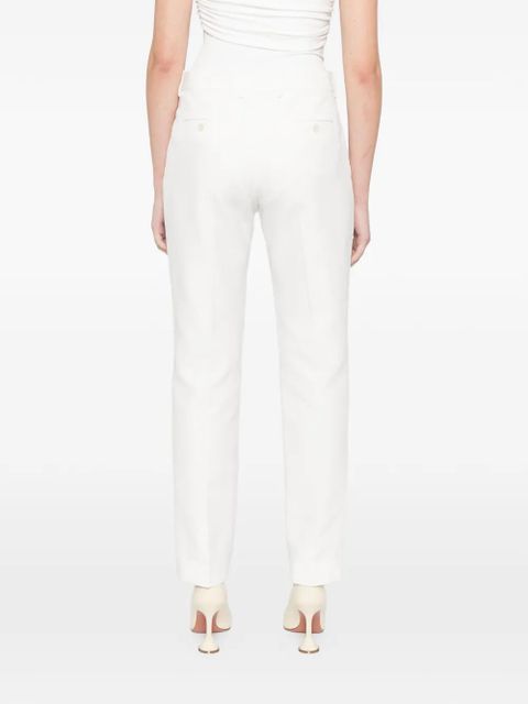 TOM FORD tailored tapered pants - White