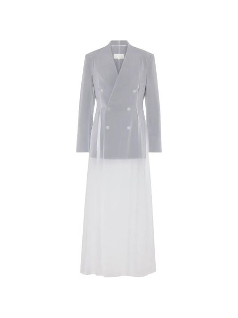 Maison Margiela long-sleeves midi dress - Grey - zdjęcie produktu nr 1