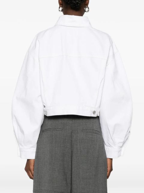 AGOLDE buttoned chest-pockets jacket - White