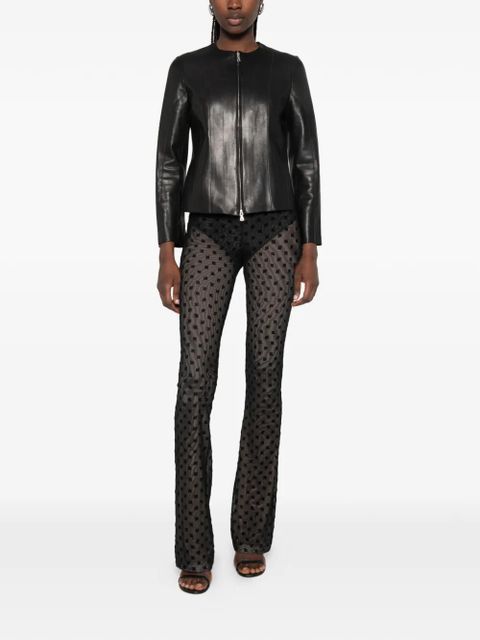 MISBHV logo-pattern trousers - Black - zdjęcie produktu nr 2