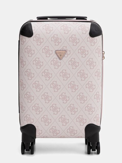 Guess walizka BERTA 46x32x22 cm kolor różowy TWOB86 88983 - zdjęcie produktu nr 1