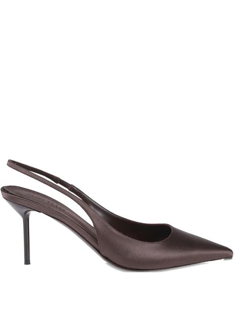Paris Texas 70mm slingback heeled pumps - Brown