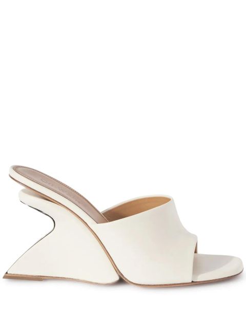 Off-White Jug wedge-heel leather mules - zdjęcie produktu nr 1