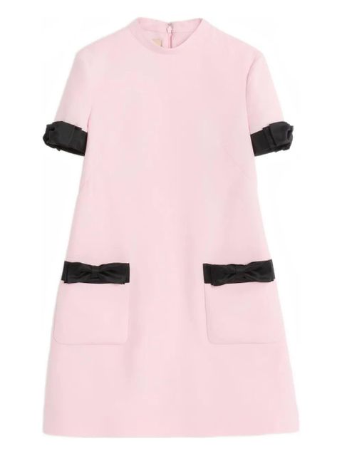 Valentino Garavani mini Crepe Couture mini dress - Pink - zdjęcie produktu nr 1