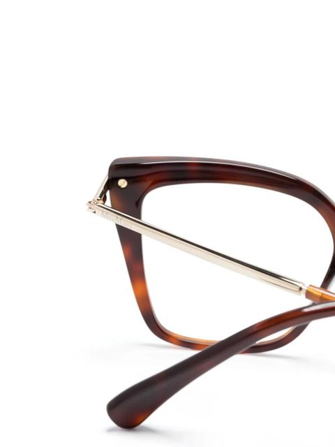 Max Mara Eyewear tortoiseshell cat-eye glasses - Brown