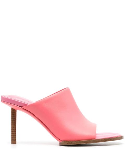 Jacquemus 90mm Les Mules Rond Carré sandals - Pink - zdjęcie produktu nr 1