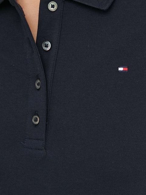 Tommy Hilfiger polo damski kolor granatowy WW0WW42047