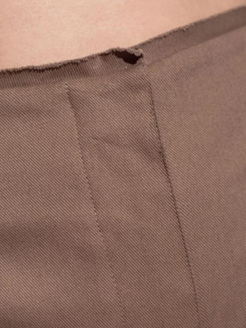 Cult Gaia tailored cropped trousers - Brown