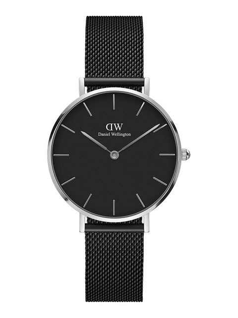 Daniel Wellington zegarek Petite 32 Ashfield damski kolor srebrny - zdjęcie produktu nr 1