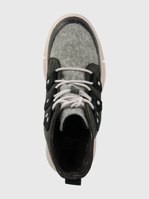 Sorel śniegowce zamszowe Explorer II Joan F kolor czarny