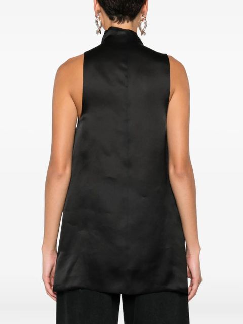 KHAITE Meegan Top - Black