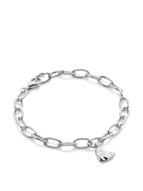 Monica Vinader Heart Charm bracelet - Silver - zdjęcie produktu nr 1