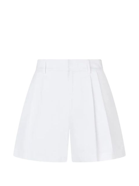 Valentino Garavani pleated shorts - White - zdjęcie produktu nr 1