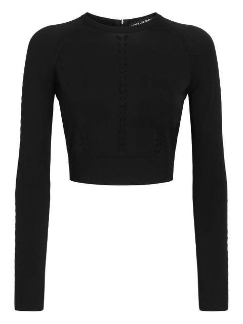 Dolce & Gabbana DNA cut-out detail T-shirt - Black - zdjęcie produktu nr 2