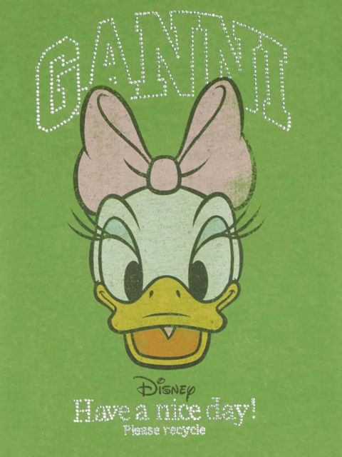 GANNI x Disney graphic T-shirt - Green - zdjęcie produktu nr 2