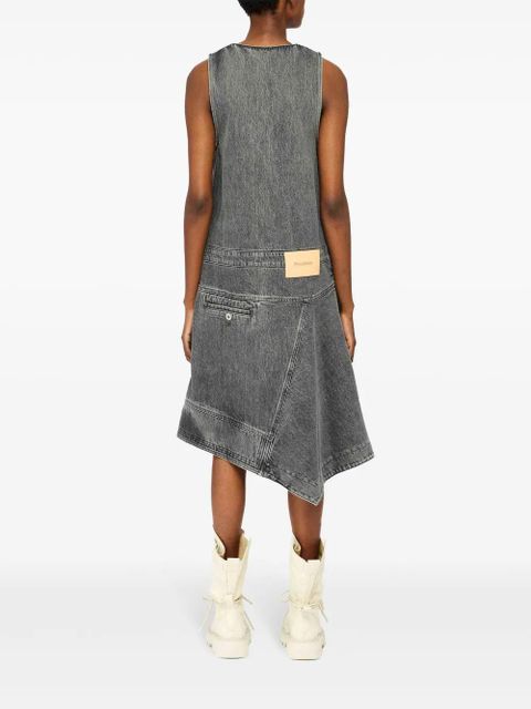 JW Anderson wrap sleeveless dress - Grey - zdjęcie produktu nr 2