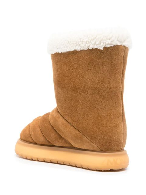 Moncler Gaia Pocket boots - Brown