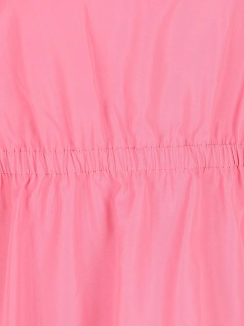 FENDI zip-details midi skirt - Pink