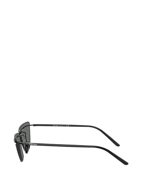 Prada half-rim sunglasses - Black
