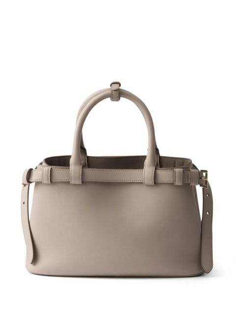 Prada small Buckle tote bag - Neutrals