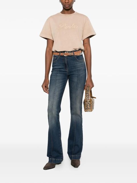 PINKO logo T-shirt - Neutrals - zdjęcie produktu nr 2