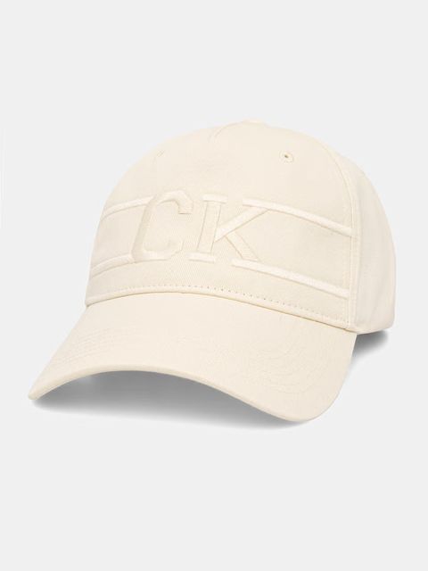Calvin Klein czapka z daszkiem bawełniana - zdjęcie produktu nr 1
