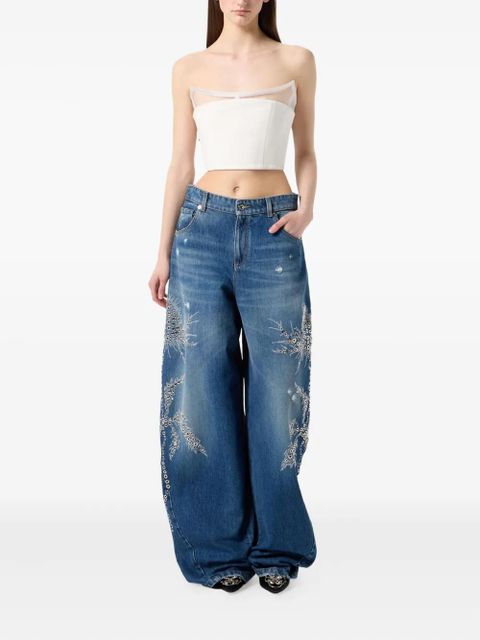 Blumarine strapless corset top - White - zdjęcie produktu nr 2