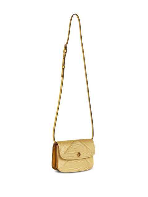 ETRO metallic-effect cross body bag - Gold
