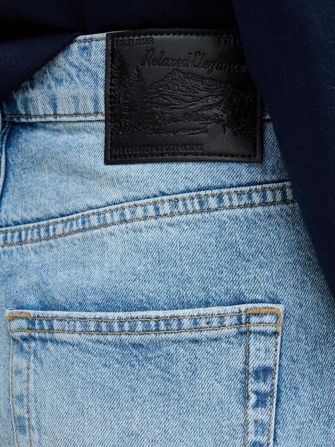 Sisley jeansy damskie medium waist 4TTZLE048