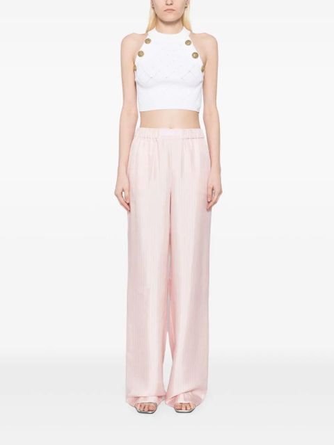 Versace silk trousers - Pink