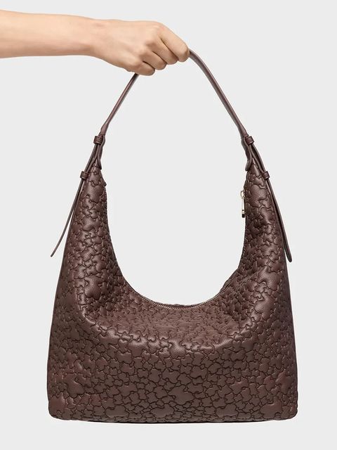 Tous torebka Puffy Bear kolor brązowy