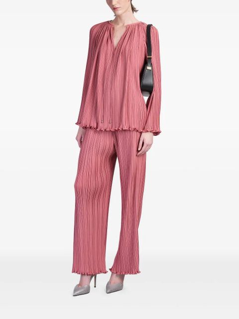 Lanvin high-waisted trousers - Pink