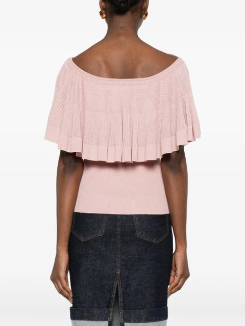 ZIMMERMANN pleated top - Pink