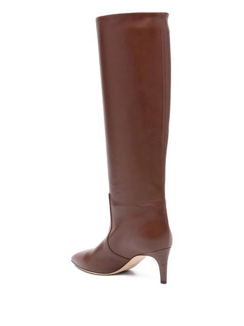 Paris Texas 70mm leather knee-high boots - Brown
