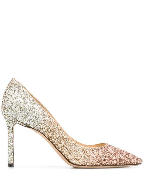 Jimmy Choo 85mm Romy pumps - Gold - zdjęcie produktu nr 1