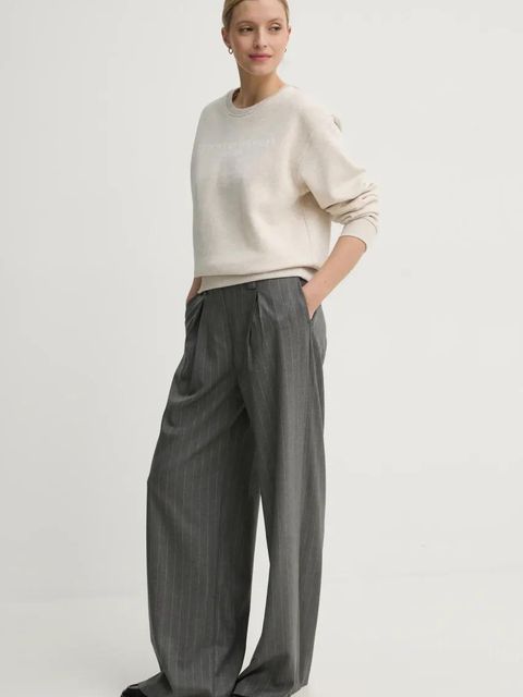 Tommy Hilfiger bluza damska kolor beżowy WW0WW39791 - zdjęcie produktu nr 2