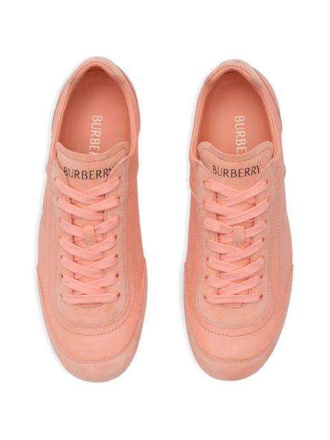 Burberry leather Knight Runner sneakers​ - Pink