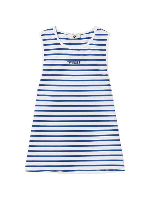 TWINSET striped tank top - White - zdjęcie produktu nr 1