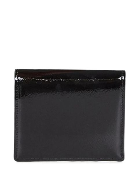 TOTEME turn-lock wallet - Black