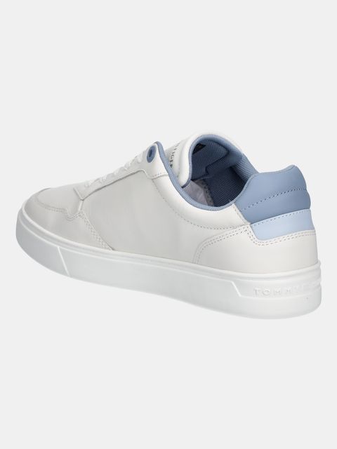 Tommy Hilfiger sneakersy skórzane ESSENTIAL ELEVATED COURT SNEAKER damskie kolor biały FW0FW08680