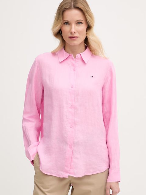 Tommy Hilfiger koszula damska lniana - zdjęcie produktu nr 1