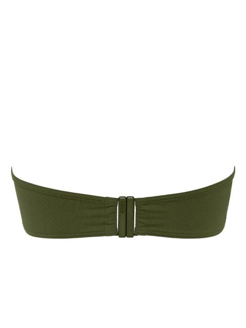 ERES Show bandeau bikini top - Green