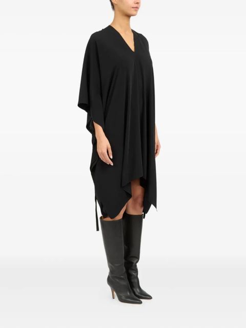 MM6 Maison Margiela V-neck midi dress - Black